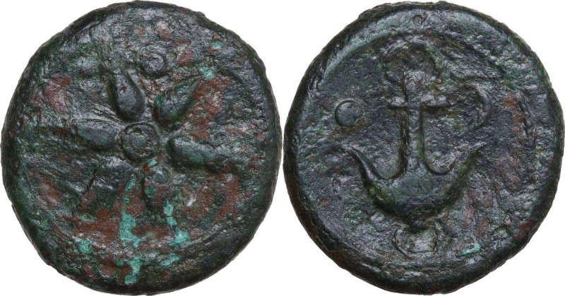 Etruria. Inland Etruria, uncertain mint. AE Uncia, 3rd century BC, uncertain min...