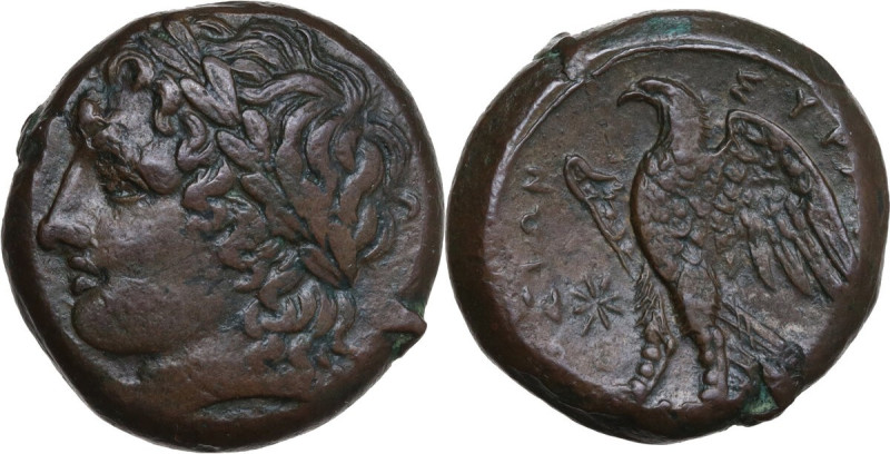 Sicily. Syracuse. Hiketas II (287-278 BC). AE Litra. Struck circa 282-278 BC. Ob...
