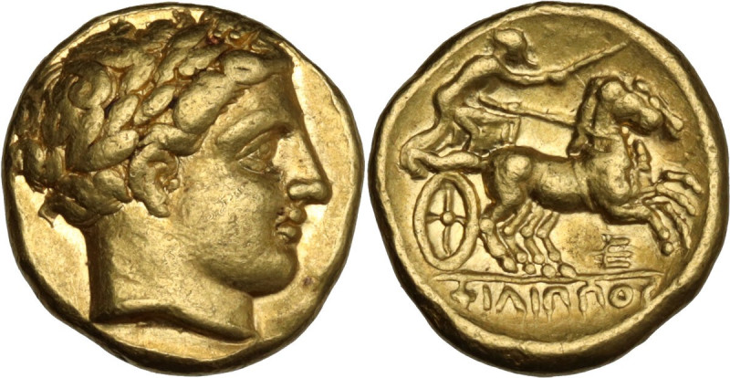 Continental Greece. Kings of Macedon. Philip II (359-336 BC). AV Stater. Amphipo...