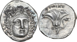 Continental Greece. Kings of Macedon. Perseus (179-168 BC). AR Drachm, Third Macedonian War issue. Uncertain mint in Thessaly, Hermias, magistrate. Ob...