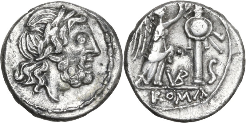 VB series. AR Half-Victoriatus, uncertain Samnite mint (Beneventum ?), 212 BC. O...