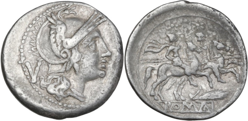 Corn-ear second series. AR Quinarius, Uncertain Sicilian mint, Marcellus' campai...