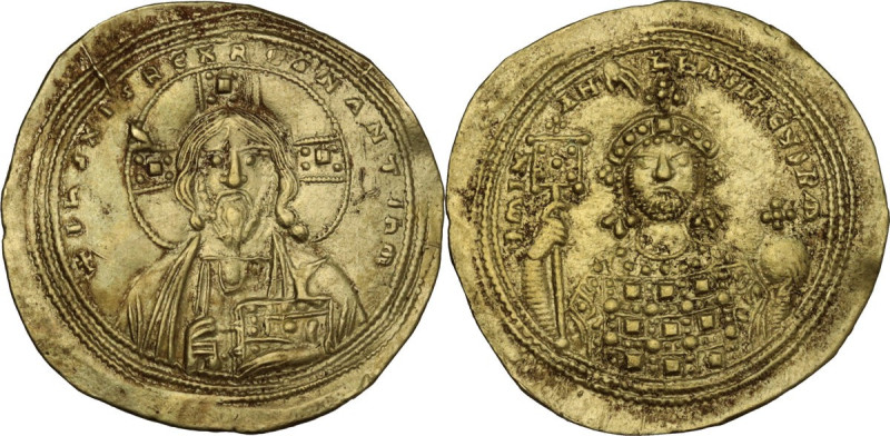 Michael IV (1031-1041). AV Histamenon Nomisma, Constantinople mint. Obv. + IhS X...