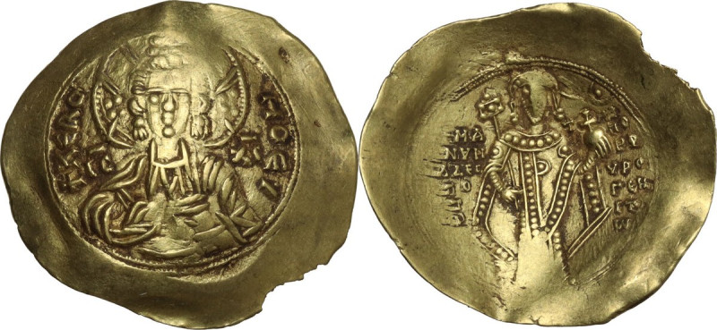 Manuel I Comnenus (1143-1180). AV Hyperperon, Constantinople mint. Struck 1143-1...