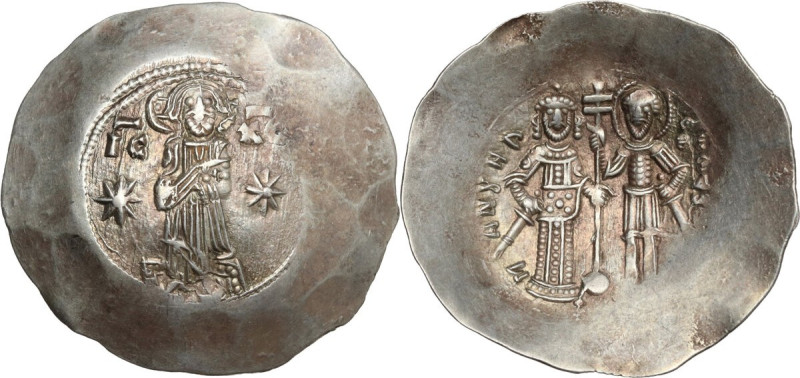 Manuel I Comnenus (1143-1180). EL Aspron Trachy. Constantinople mint. Struck cir...