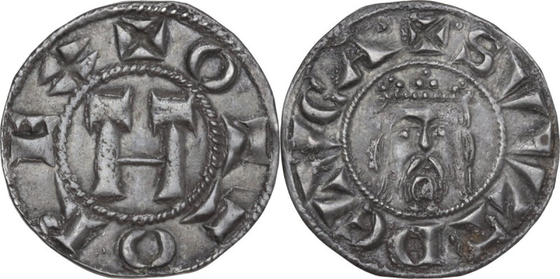 Lucca. Repubblica, a nome di Ottone IV (1209-1315). Grosso da 12 denari, 1250-12...