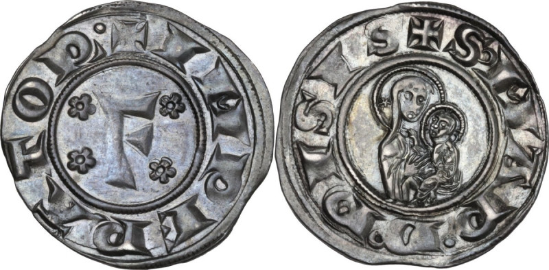 Pisa. Repubblica, a nome di Federico I (1155-1312). Grosso da 12 Denari, 1220-12...
