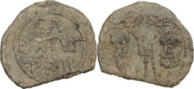 Roma. Callisto III (+1179), Giovanni di Sturmi, Antipapa. Bolla. D/ CA/LIXTVS/PP III su tre righe. R/ •S•PA •S•PE. Teste degli apostoli S. Pietro e S....
