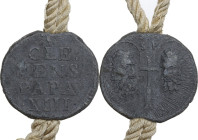 Roma. Clemente XIII (1758-1769), Carlo Rezzonico. Bolla di Clemente XIII, vergata su pergamena nel 1761, con la quale egli comunica a Ciro de Alteriis...