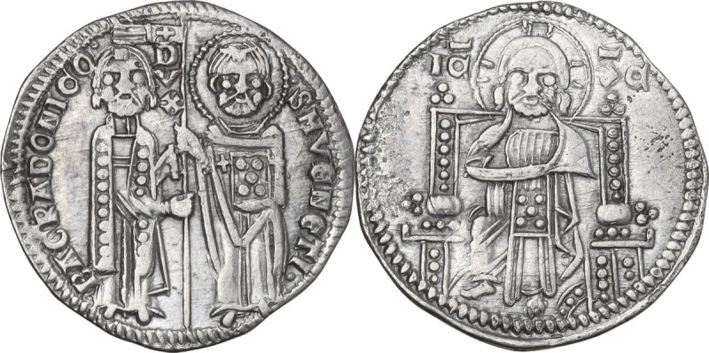 Venezia. Bartolomeo Gradenigo (1339-1342). Grosso matapan. D/ San Marco, in pied...