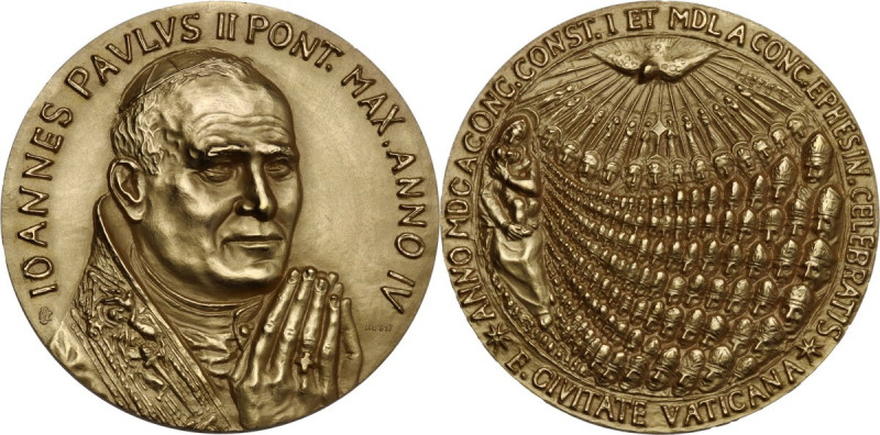 Giovanni Paolo II (1978-2005), Karol Wojtyla. Trittico in cofanetto della zecca ...
