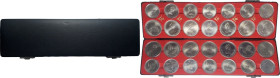 Canada. Elizabeth II (1952-2022). Collection of twenty-eight (28) commemorative Olympic silver 5 and 10 dollars in their original box. Silver weight: ...