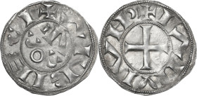 France. Albi. Early-mid 13th century Denier in the name of Raimond Bertrand. Poey d'Avant 3898; Duplessy 1180; Boudeau 774; Roberts 4253. AR. 1.25 g. ...
