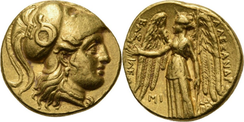AV Stater ca. 311–300 BC, ALEXANDER III the Great (POSTHUMOUS), Macedonian Kingd...