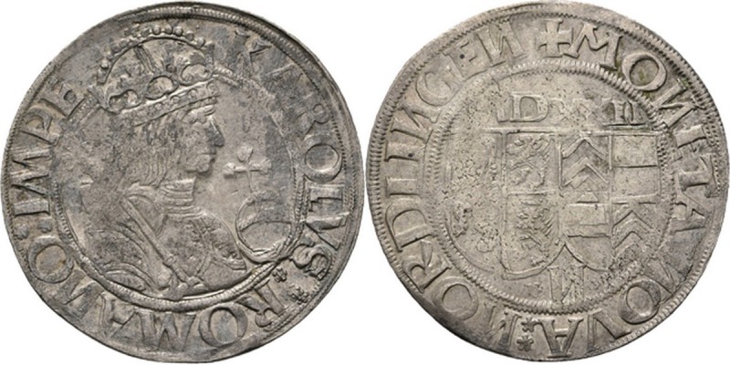 German States - Batzen 1522, Silver, EBERHARD VON EPPSTEIN KÖNIGSTEIN 1503–1535,...