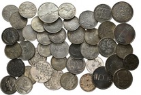 LOTS - Lot Belgium Mainly early 20th century silver pieces. Various qualities