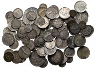 LOTS - Lot France (ca. 95) Mainly 1900-1950 silver pieces. Various qualities