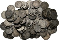 LOTS - Lot Great Britain (100) Consisting of Shillings, mainly George IV - George V. Various qualities