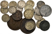 LOTS - Lot Great Britain & Former Colonies Mainly threepences. Various qualities