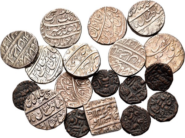 LOTS - Lot India - Princely States (19) Interesting collection 18th-20th century...