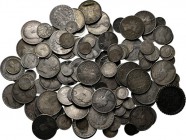 LOTS - Lot India Extensive lot British India, only silver coins.Gross weight 720 g. Various qualities