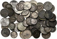 LOTS - Lot Italy (ca. 70) Interesting 19th and 20th century silver pieces. Various qualities, must be seen!