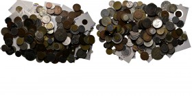 LOTS - Lot Worldcoins Mainly 19th and early 20th century minors. Various qualities