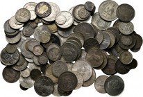 LOTS - Lot Worldcoins Mainly 20th century silver pieces, gross weight: 1150 g. Various qualities