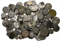 LOTS - Lot Worldcoins Mainly 20th century silver pieces, gross weight: 1150 g. Various qualities