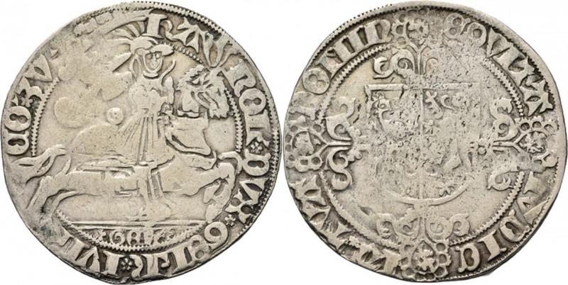 Snaphaan z.j, Silver, KAREL van Egmond meerderjarig 1492–1538 Nijmegen. Hertog t...