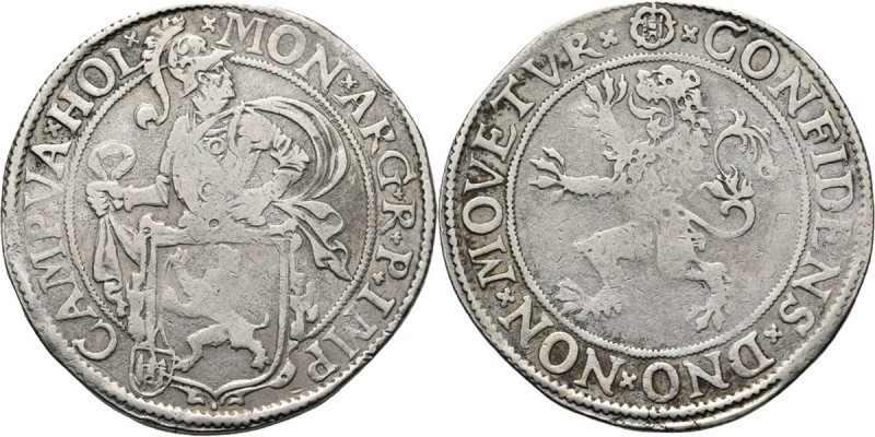 Leeuwendaalder z.j, Silver Type Ia. Geslagen op de Hollandse voet. Ridder naar r...