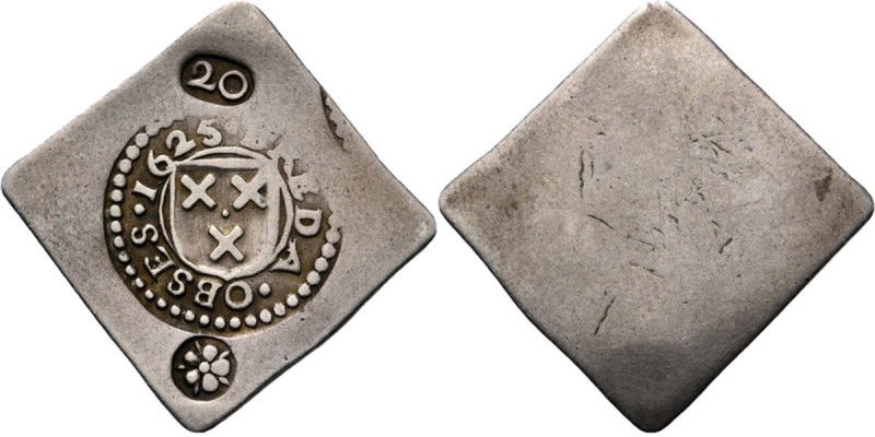 HEERLIJKHEDEN & STEDEN / LES SEIGNEURIES & VILLES - 20 Stuiver 1625, Silver, Emi...