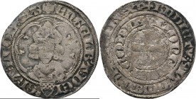 HEERLIJKHEDEN & STEDEN / LES SEIGNEURIES & VILLES - Gros s.d, Silver, ENGELBERT de la Marck 1345–1364, LIEGE-LUIK Buste mitré de face dans un polylobe...