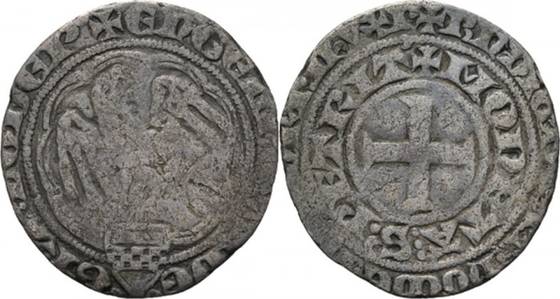HEERLIJKHEDEN & STEDEN / LES SEIGNEURIES & VILLES - Gros à l'aigle s.d, Silver, ...