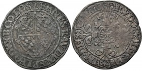 HEERLIJKHEDEN & STEDEN / LES SEIGNEURIES & VILLES - Ernestus 1582, Silver, ERNEST de Bavière 1581–1612, LIEGE-LUIK Armes de Bavière-Palatinat surmonté...