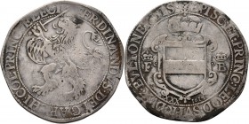 HEERLIJKHEDEN & STEDEN / LES SEIGNEURIES & VILLES - Daler Ferdinand de 30 patards 1614, Silver, FERDINAND de Bavière 1612–1650, LIEGE-LUIK Lion couron...