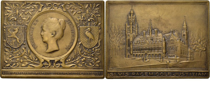 HISTORIEPENNIGEN - HISTORICAL MEDALS - 18e INTERPARLEMENTAIRE CONFERENTIE TE ‘S–...