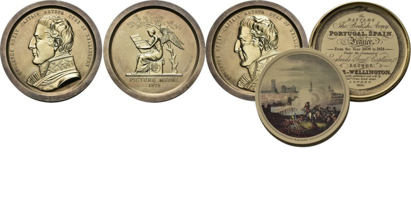 Foreign Medals - THE DUKE OF WELLINGTON 1975, by by I Porter and published by Ed...