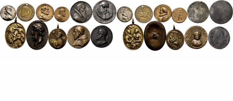 LOTS - Lot Renaissance (11) All later casts. Varied lot with o.a. William I, Pri...