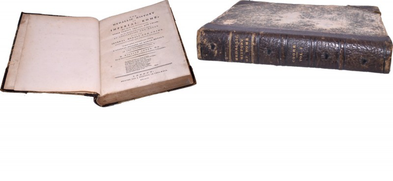 MEDALLIC HISTORY OF IMPERIAL ROME 1781, Cooke, W., London Volume I. Gekartonneer...
