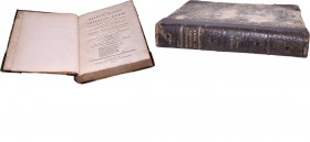 MEDALLIC HISTORY OF IMPERIAL ROME 1781, Cooke, W., London Volume I. Gekartonneerd met bewerkte bruinleren rug. 507 Pagina's en 20 Platen met gravures.
