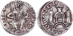 Aachen-Reichsmünzstätte - Friedrich I. Barbarossa (1152-1190) Denar