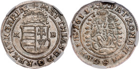 Matthias II (1608-1619) Groschen 1611 KB