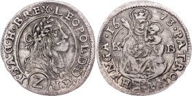 Leopold I. (1657-1705) 2 Kreuzer 1673 KB