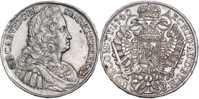 Karl VI. (1711-1740) Thaler 1740 KB