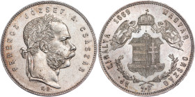 House of Habsburg - Franz Joseph I. (1848-1916) Gulden 1869 KB