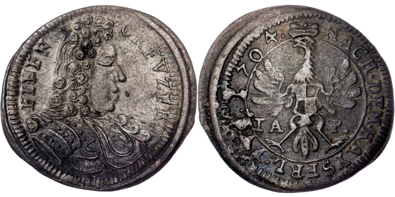 MARKGRAF CHRISTIAN ERNST, 1655-1712
Scheidemünzen des Markgrafen Christian Ernst...