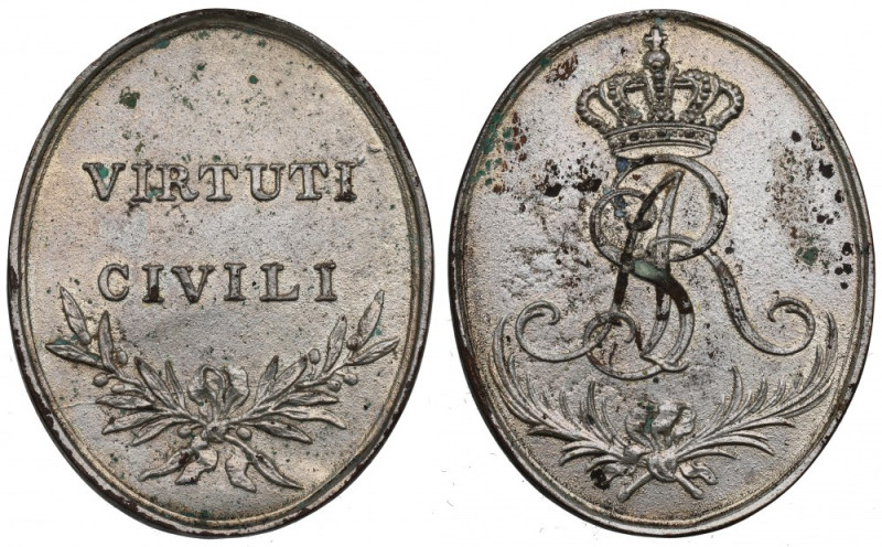 Polska, Medal Virtuti Civili 1792 - kopia galwaniczna Piękna kopia galwaniczna j...