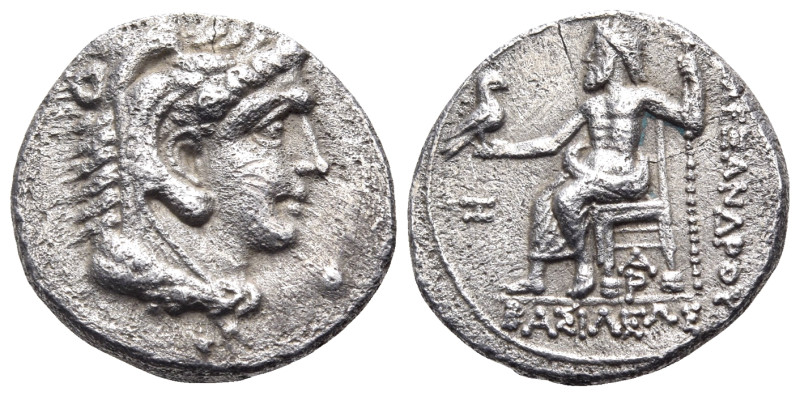 KINGS OF MACEDON. Alexander III 'the Great', 336-323 BC. Hemidrachm (Silver, 13....