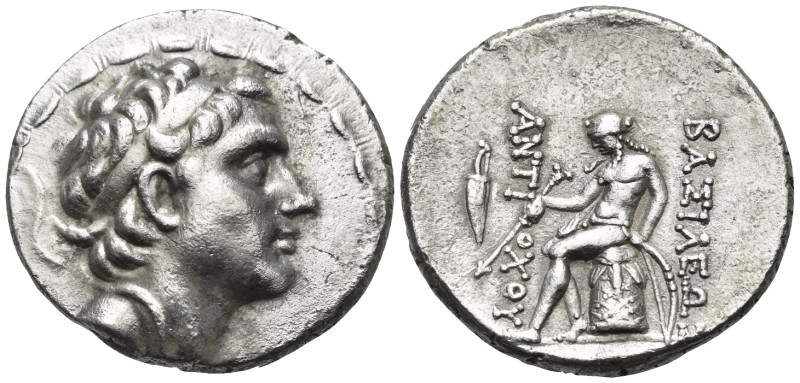 SELEUKID KINGS. Antiochos III ‘the Great’, 223-187 BC. Tetradrachm (Silver, 27.5...